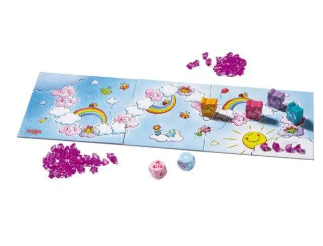 Unicornio Destello: El tesoro de las nubes - Juego de mesa - Haba - 2-4 jugadores - 3+ años - 10 min