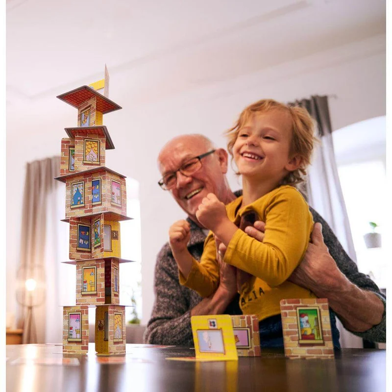 Rhino Hero - Juego de mesa - Haba - 2-5 jugadores - 5+ años - 5-15 min