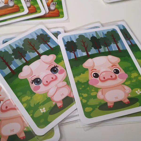 Piggy Forest - Juego de mesa - Mixin Games - 1-4 jugadores - 6+ años - 15-25 min
