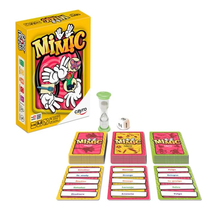 Mi Mic - Juego de mesa - Cayro - 4-8 jugadores - 8+ años - 30 min