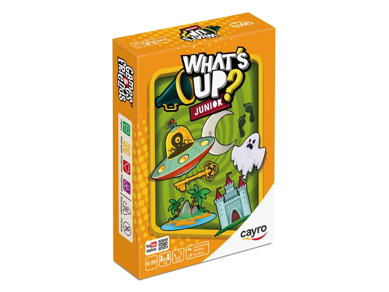 What's Up? Junior - Juego de mesa - Cayro - 2-8 jugadores - 6+ años - 15 min