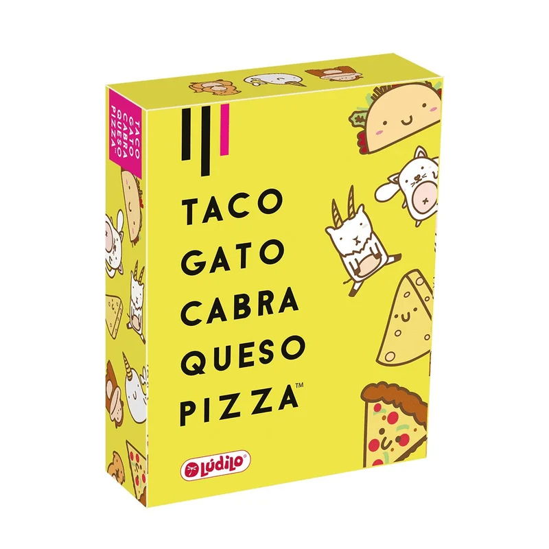 Taco Gato Cabra Queso Pizza - Juego de mesa - Ludilo - 3-8 jugadores - 8+ años - 15 min