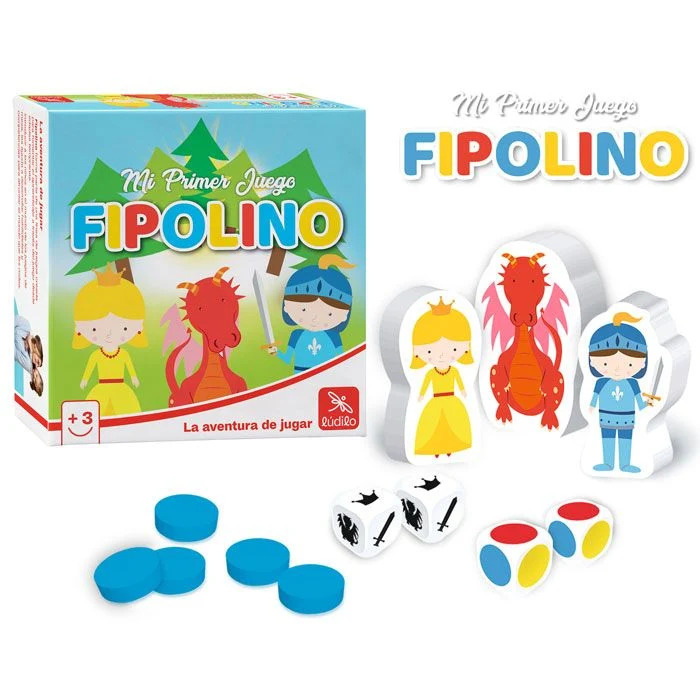 Fipolino - Juego de mesa - Ludilo - 2+ jugadores - 3+ años - 15 min
