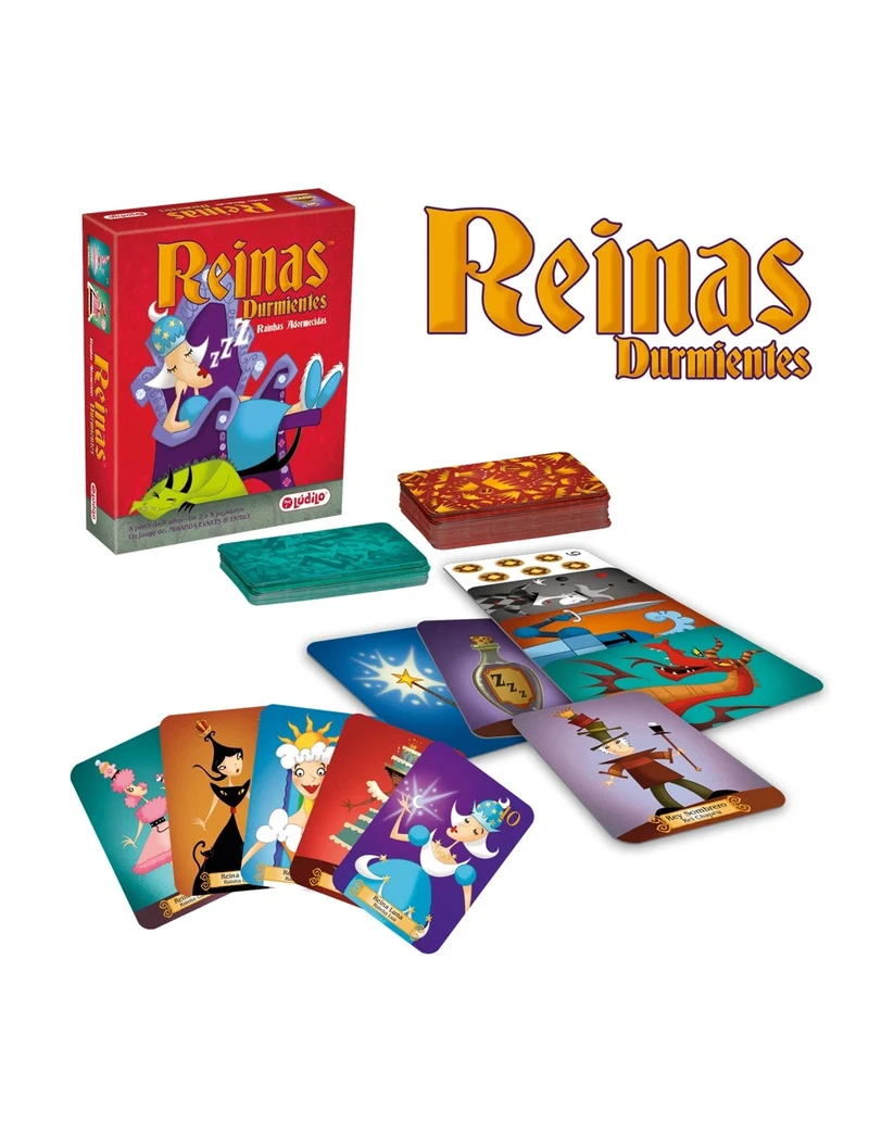 Reinas Durmientes - Juego de mesa - Ludilo - 2-5 jugadores - 8+ años - 15 min