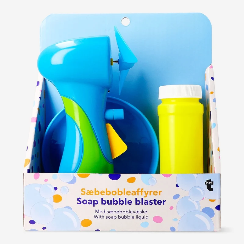 Soap bubble blaster