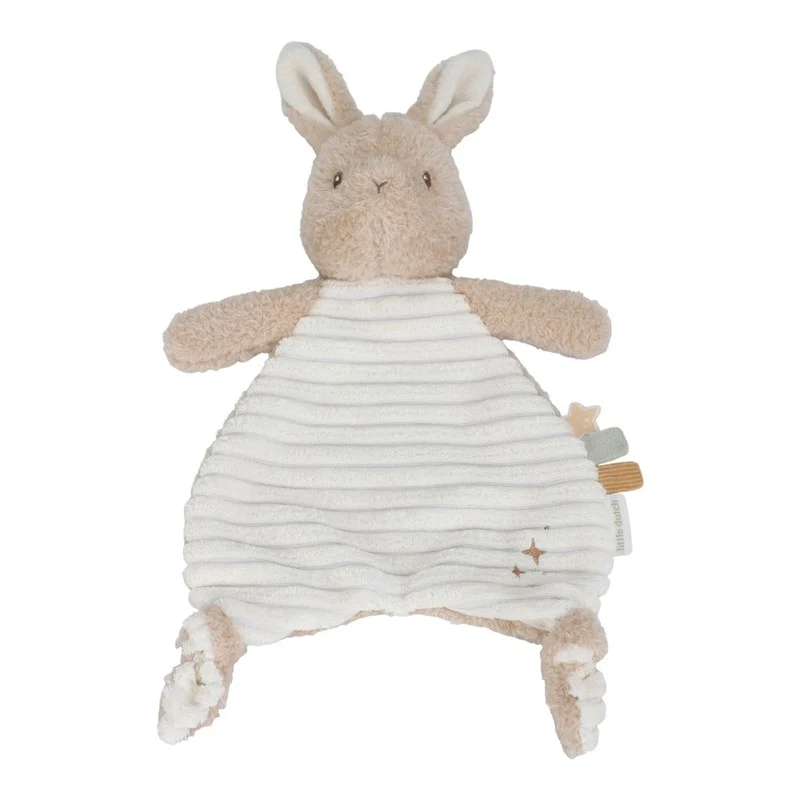 Doudou conejito Newborn Natural · Little Dutch
