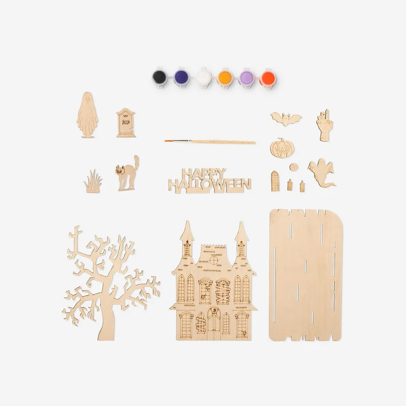 DIY haunted house - 18 cm