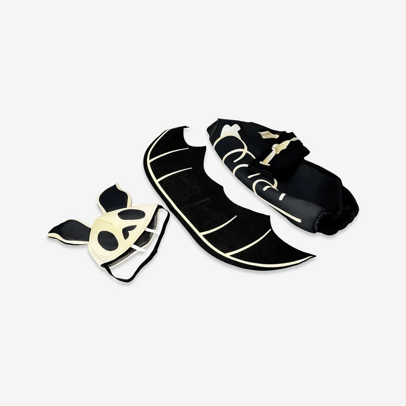 Skeleton bat with wings for kids
