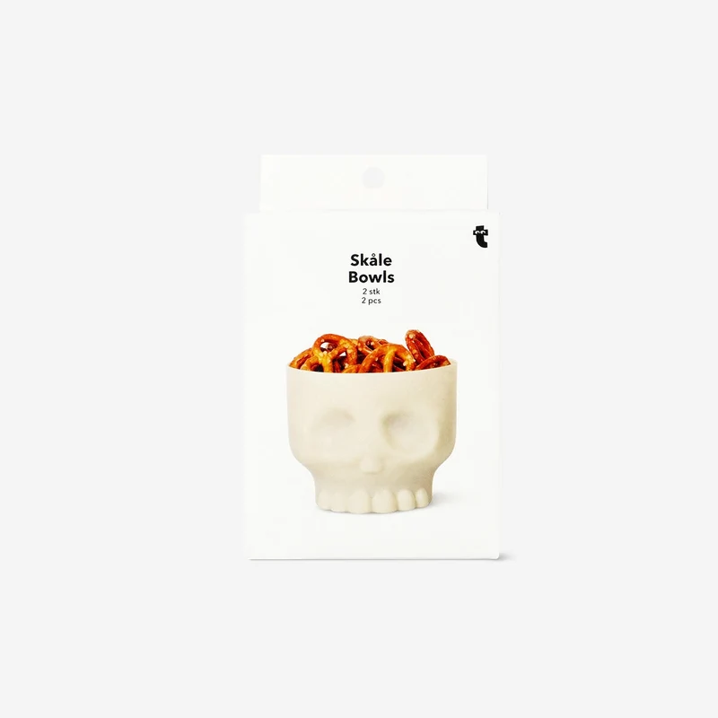 Skull bowls - 2 pcs
