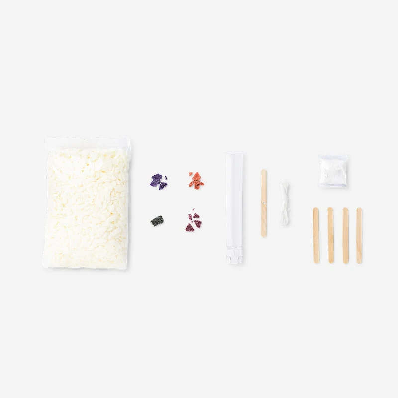 DIY dip dye candles - 3 pcs