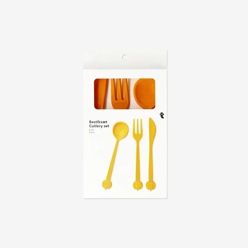 Pumpkin cutlery set - 6 pcs