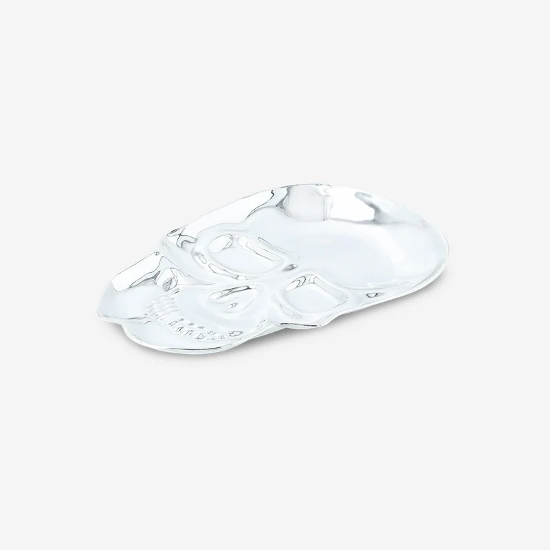 Silver skull dish