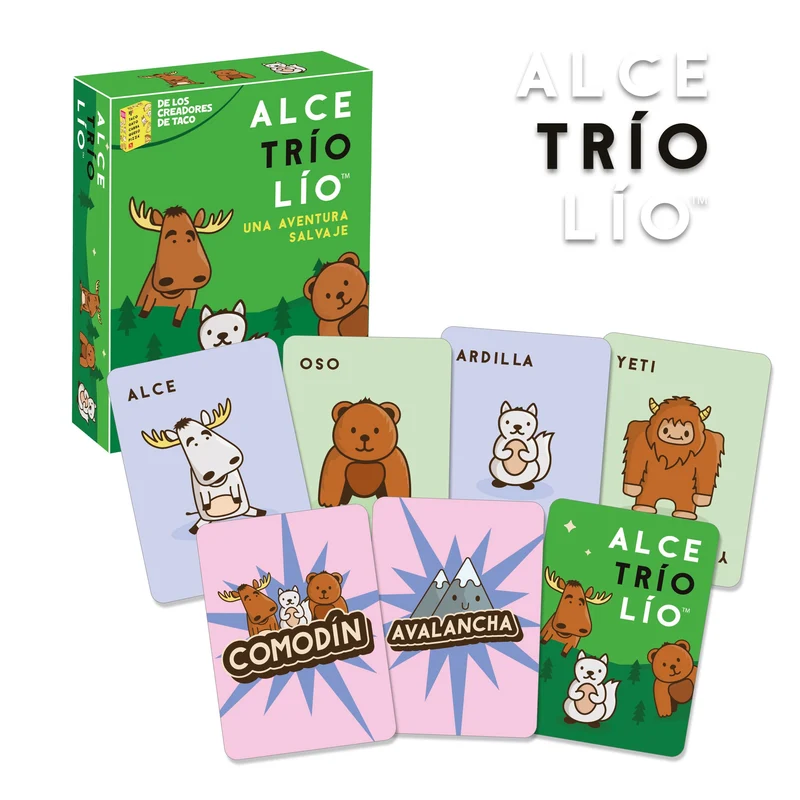 Alce, trío, lío · Ludilo