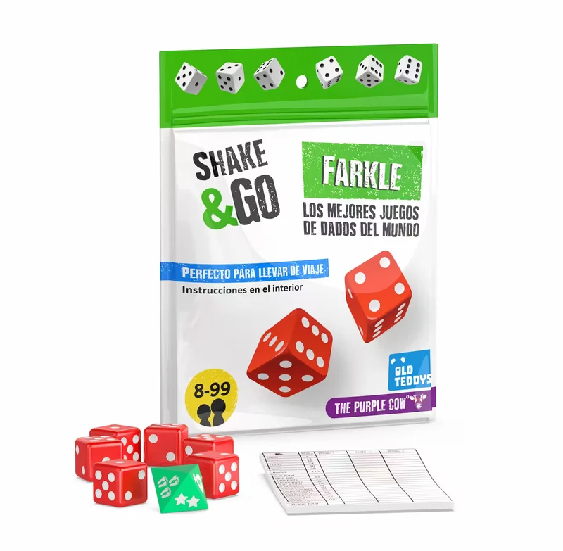 Juego Dados Shake & Go-Farkle