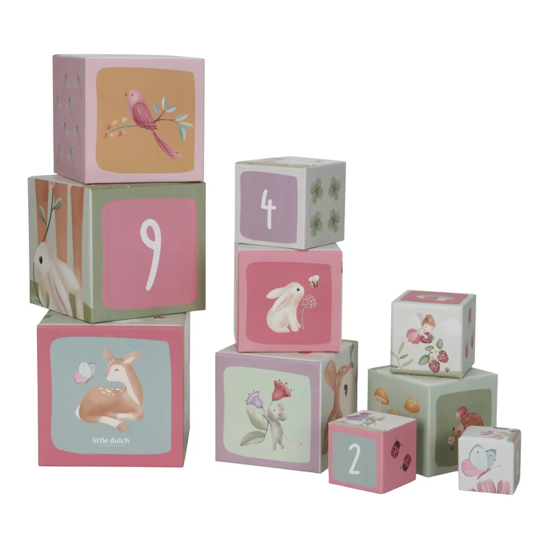 Bloques apilables Fairy Garden · Little Dutch