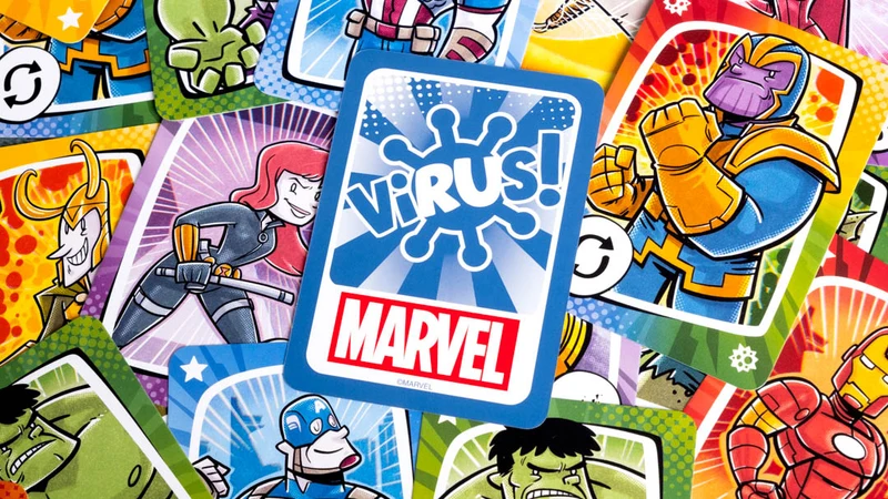 Virus! Marvel - Juego de mesa - Tranjis - 2-5 jugadores - 8+ años - 15-20 min