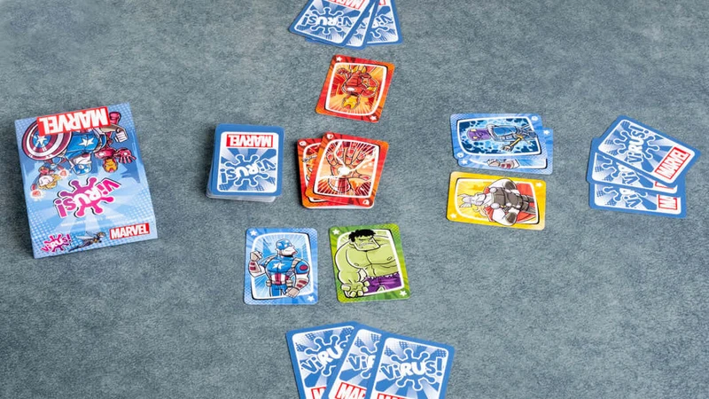 Virus! Marvel - Juego de mesa - Tranjis - 2-5 jugadores - 8+ años - 15-20 min