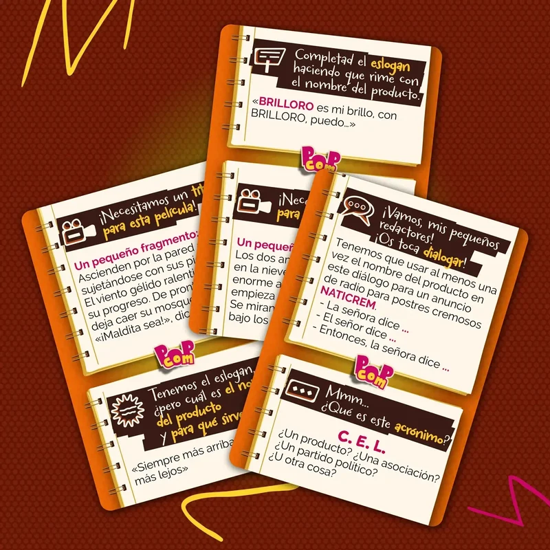 Pop Com - Juego de mesa - SD GAMES - 4-8 jugadores - 13+ años - 30 min