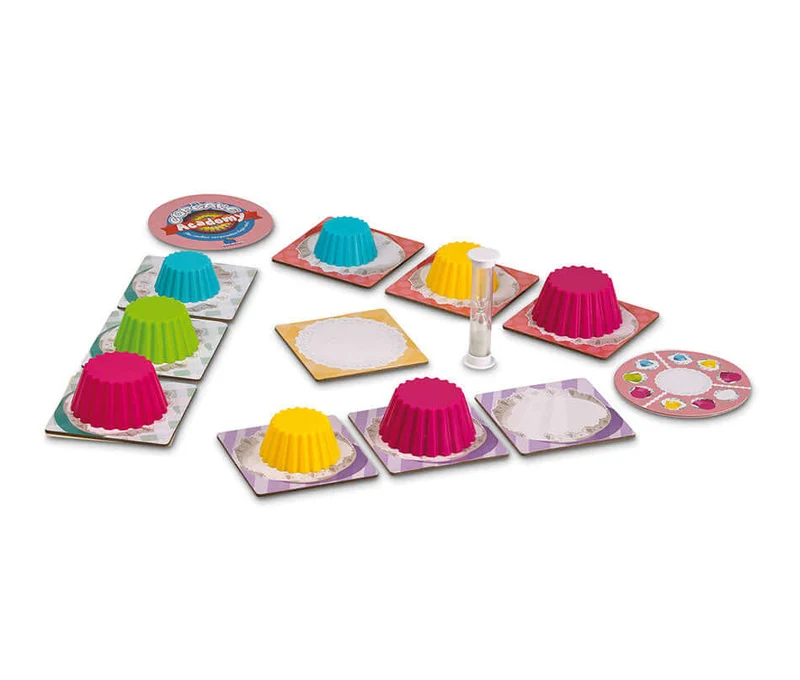 Academia de cupcakes - Juego de mesa - Mercurio - 2-4 jugadores - 8+ años - 7 min