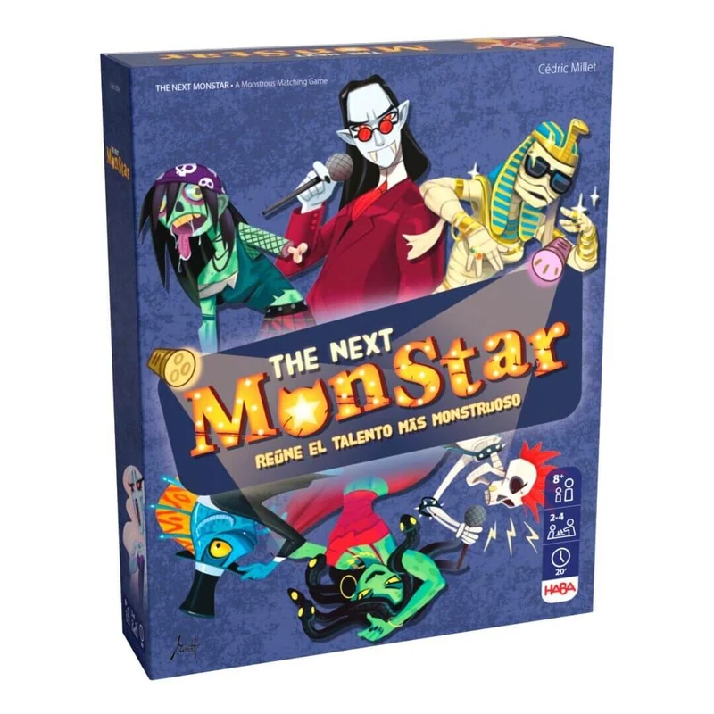 The Next MonStar - Juego de mesa - Haba - 2-4 jugadores - 8+ años - 20 min
