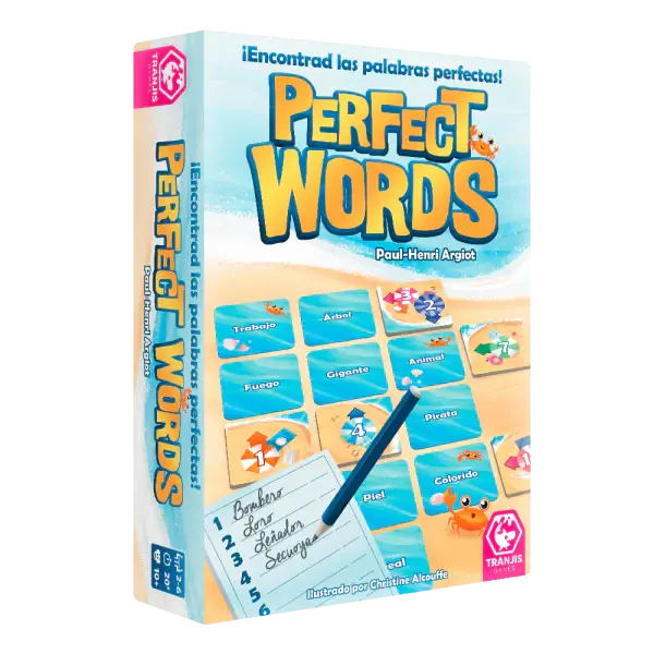 Perfect Words - Juego de mesa - Tranjis - 2-5 jugadores - 10+ años - 20 min