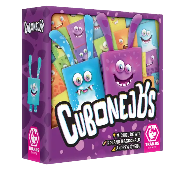 Cubonejos - Juego de mesa - Tranjis - 1-5 jugadores - 8+ años - 20 min