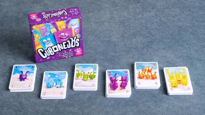 Cubonejos - Juego de mesa - Tranjis - 1-5 jugadores - 8+ años - 20 min