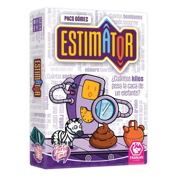 Estimator - Juego de mesa - Tranjis - 3-8 jugadores - 10+ años - 15 min