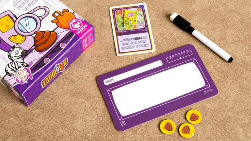 Estimator - Juego de mesa - Tranjis - 3-8 jugadores - 10+ años - 15 min