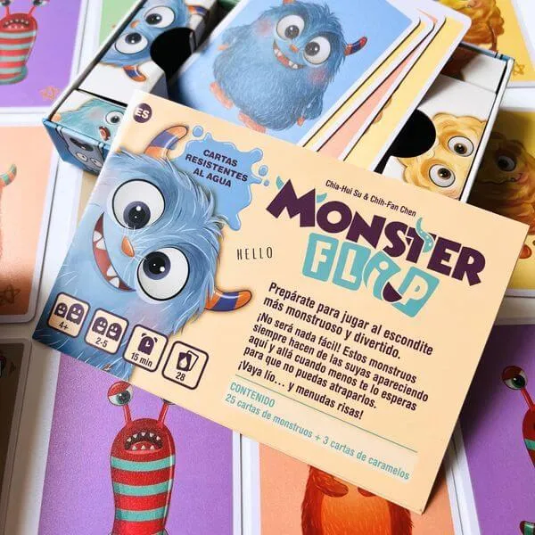Monster Flip - Juego de mesa - Brain Picnic - 2-5 jugadores - 4+ años - 15 min