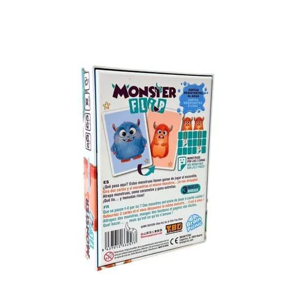 Monster Flip - Juego de mesa - Brain Picnic - 2-5 jugadores - 4+ años - 15 min