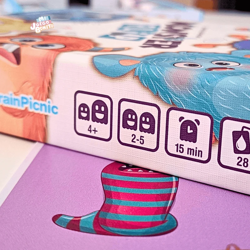 Monster Flip - Juego de mesa - Brain Picnic - 2-5 jugadores - 4+ años - 15 min