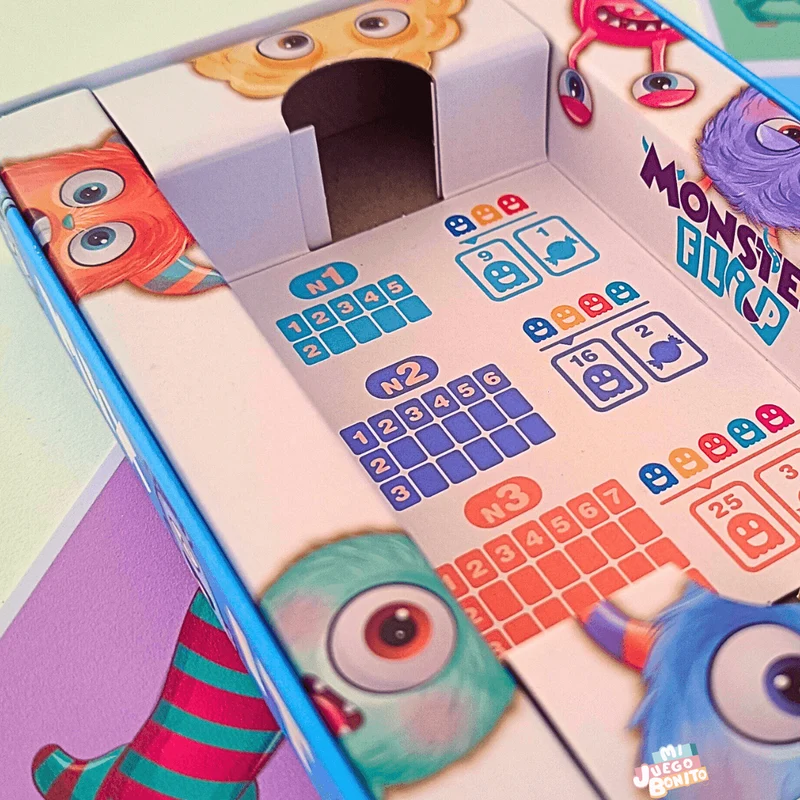 Monster Flip - Juego de mesa - Brain Picnic - 2-5 jugadores - 4+ años - 15 min
