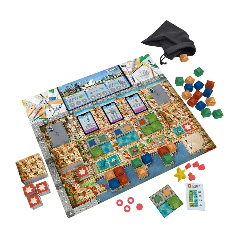 Cities - Juego de mesa - Devir - 2-4 jugadores - 10+ años - 35 min