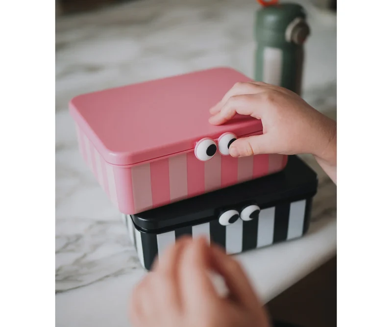 Caja de Almuerzo con 3 Bandejas Pink · Noui Noui