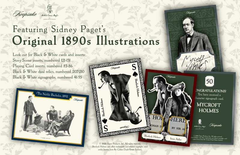 SUPER BREAK: Keepsake - Sherlock Holmes Premiere Breaker Box