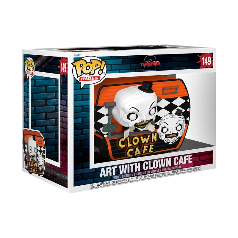Funko Pop Rides Super Deluxe: Terrifier - Cafe con Art