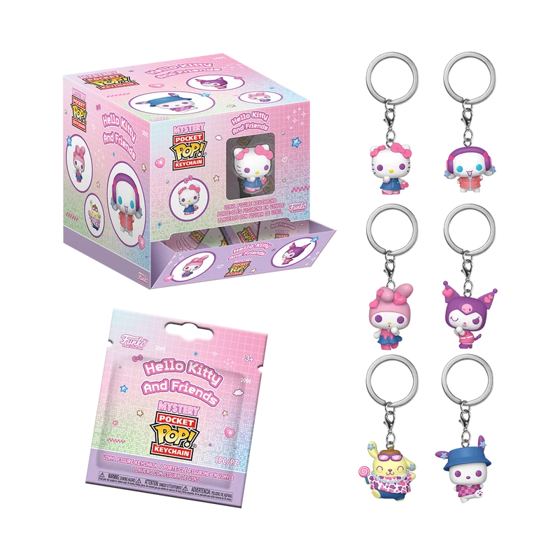 Funko Pop Keychain: Hello Kitty y sus amigos - UNITARIO