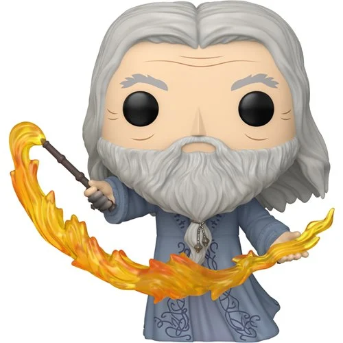 Funko Pop Movies: Harry Potter - Dumbledore con fuego Specialty