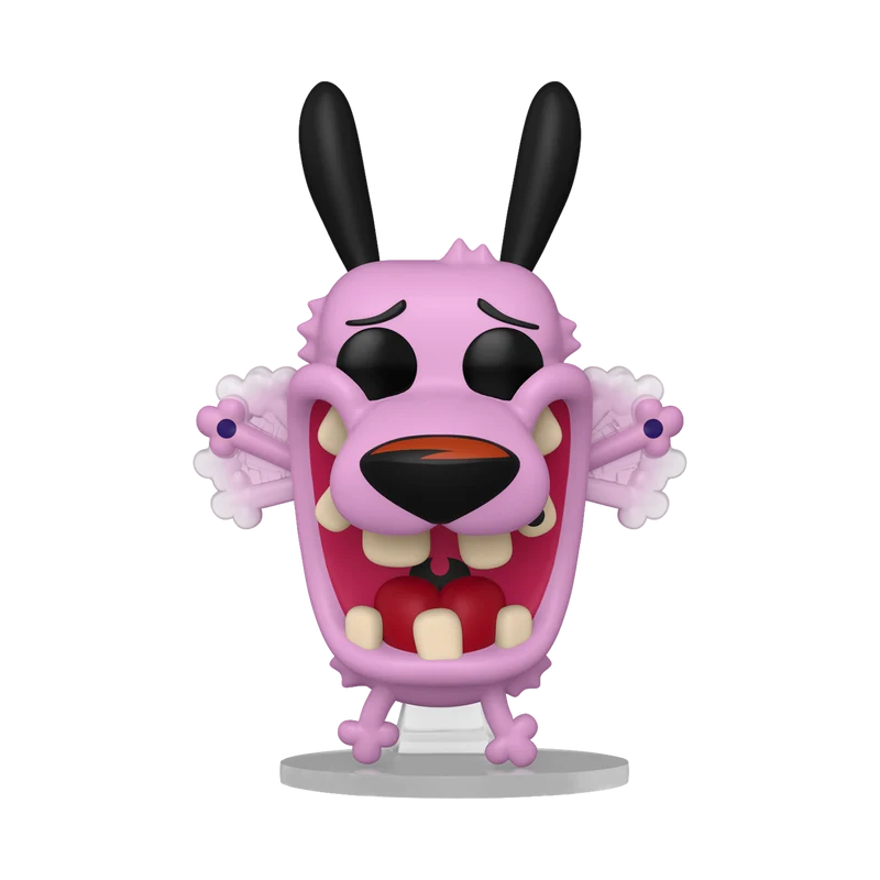 Funko Pop Animation: Coraje el perro cobarde - Coraje asustado