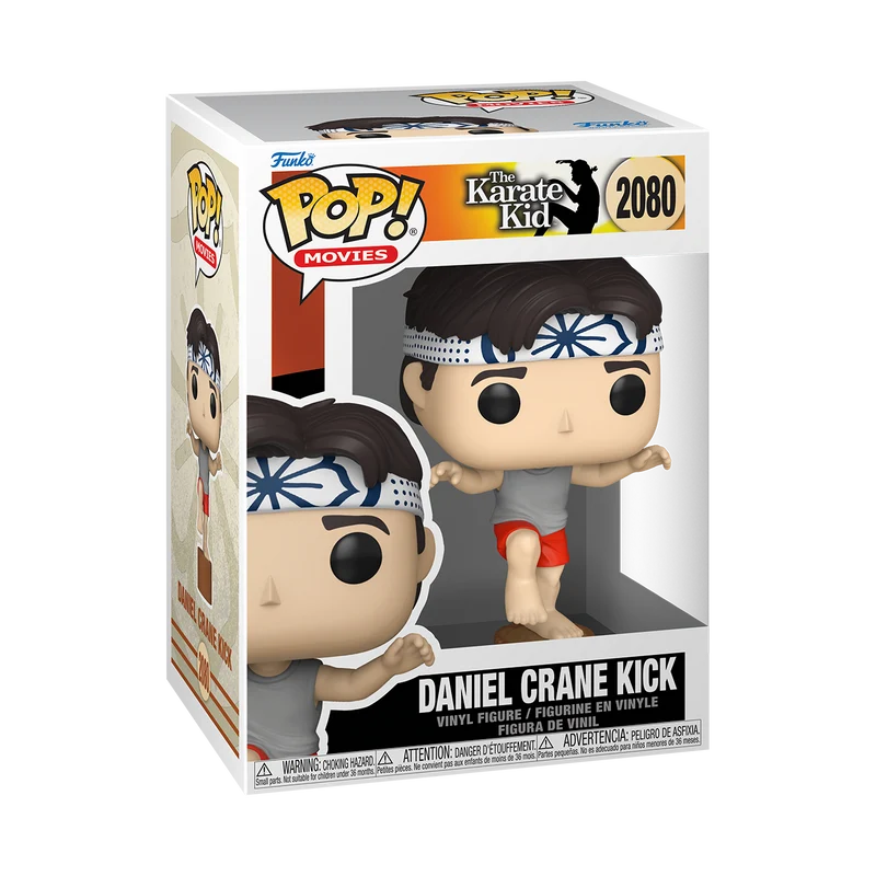 Funko Pop Movies: Karate Kid - Daniel Crane Kick