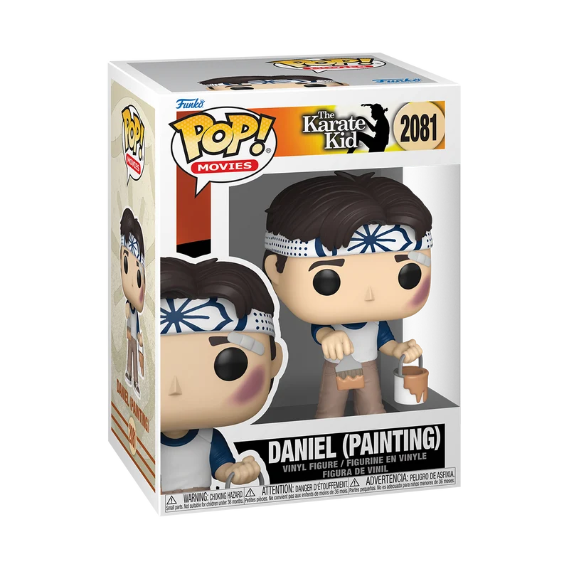 Funko Pop Movies: Karate Kid - Daniel Painting