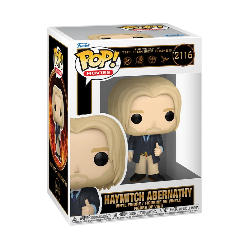 Funko Pop Movies: Los Juegos del Hambre - Haymitch Abernathy con traje