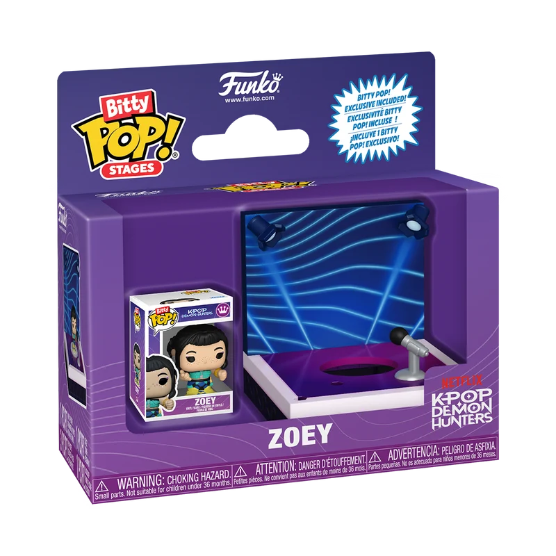 Funko Bitty Stages: Kpop Demon Hunters - Zoey