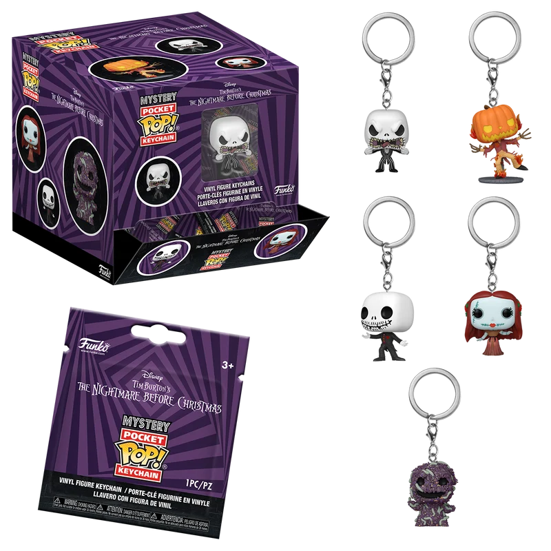 Funko Pop Keychain: Mundo de Jack s1 - UNITARIO