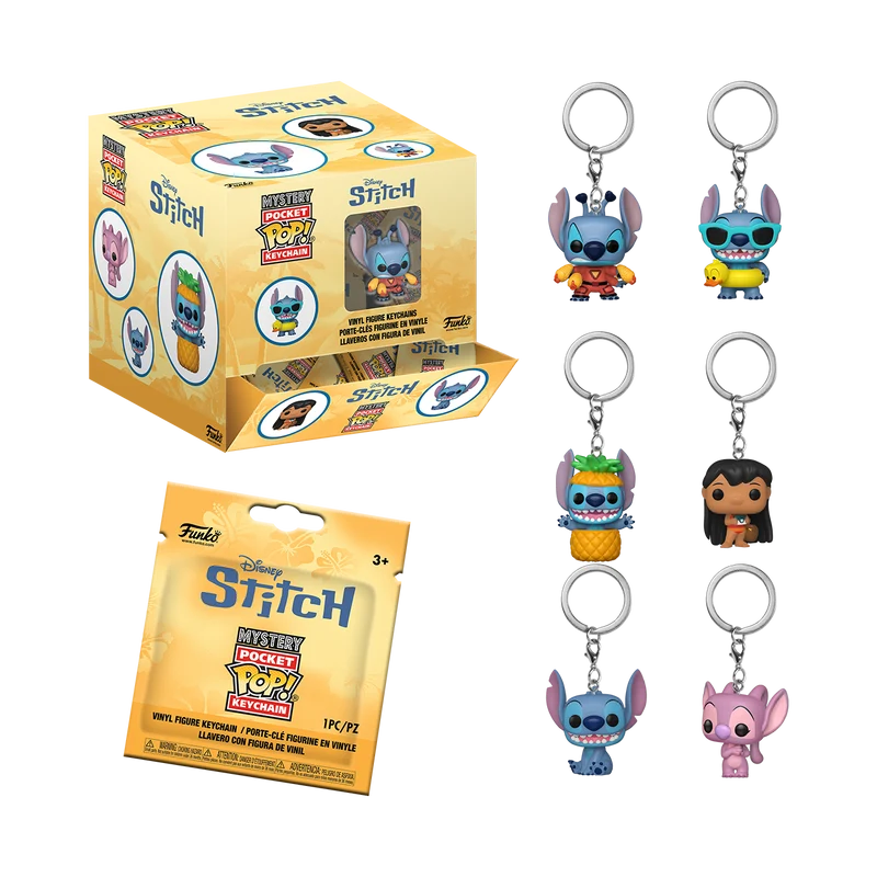 Funko Pop Keychain: Lilo y Stitch - UNITARIO