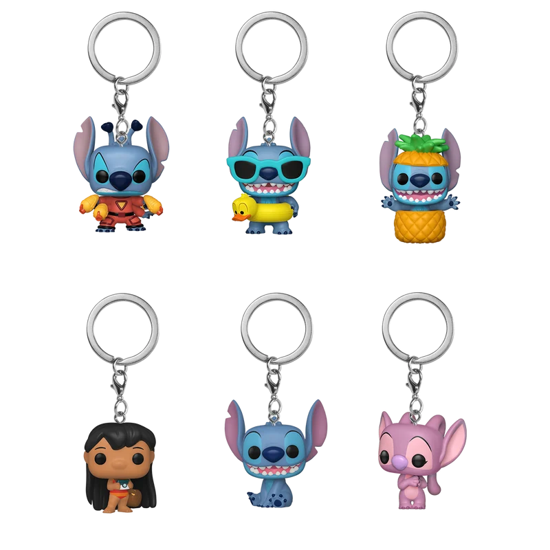 Funko Pop Keychain: Lilo y Stitch - UNITARIO
