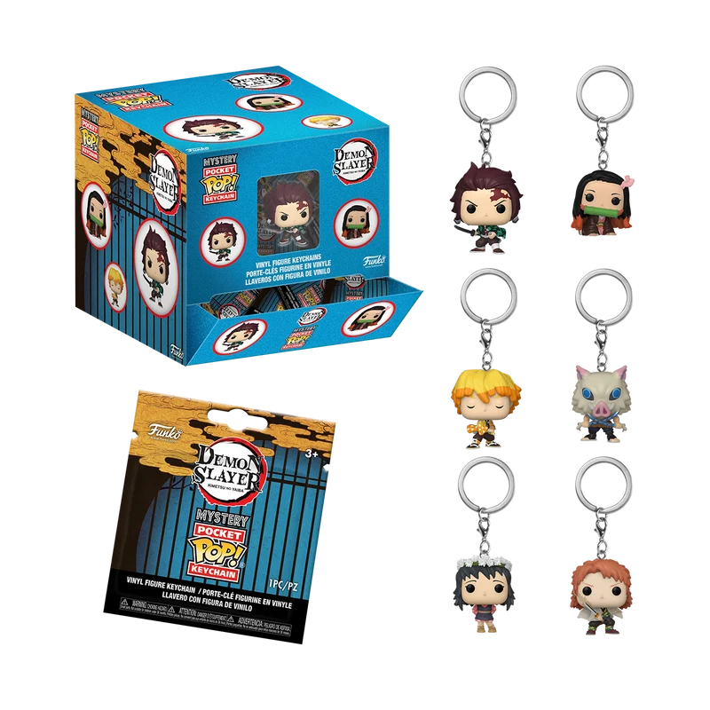 Funko Pop Keychain: Demon Slayer S1 - UNITARIO