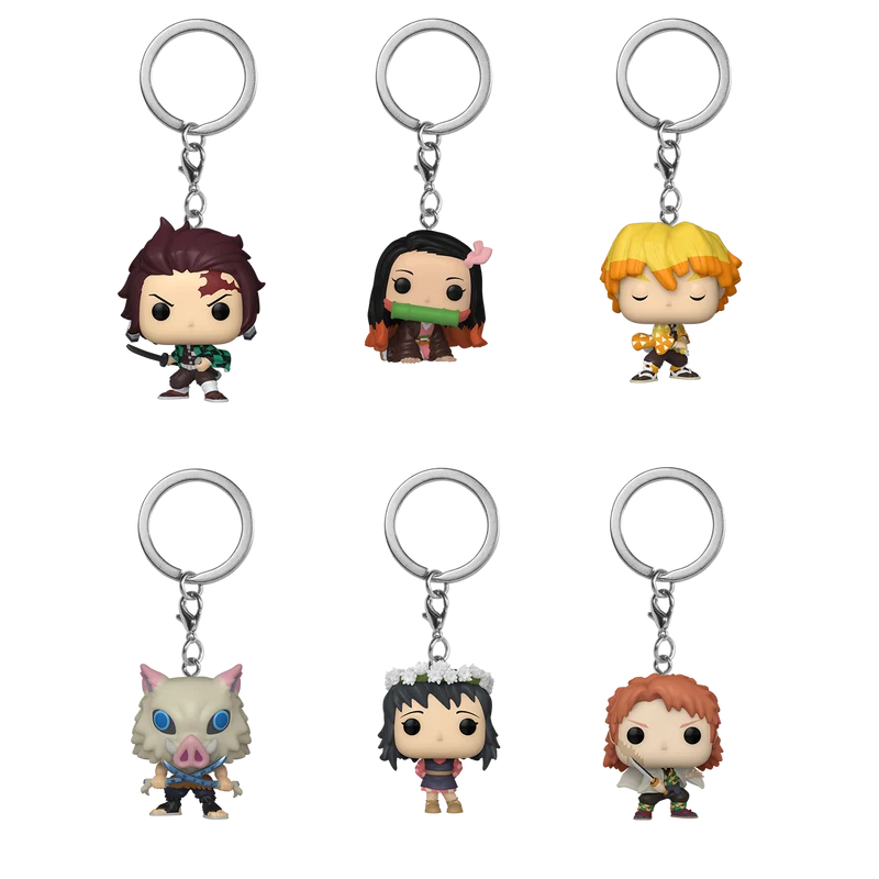 Funko Pop Keychain: Demon Slayer S1 - UNITARIO