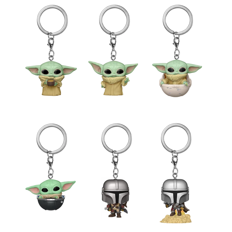 Funko Pop Keychain: The Mandalorian - UNITARIO